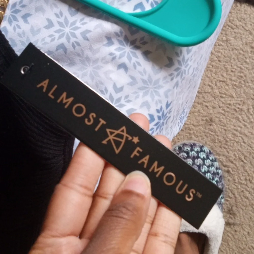 Women's*Gold Chain* Black Strap Dress - Picture 5 of 7